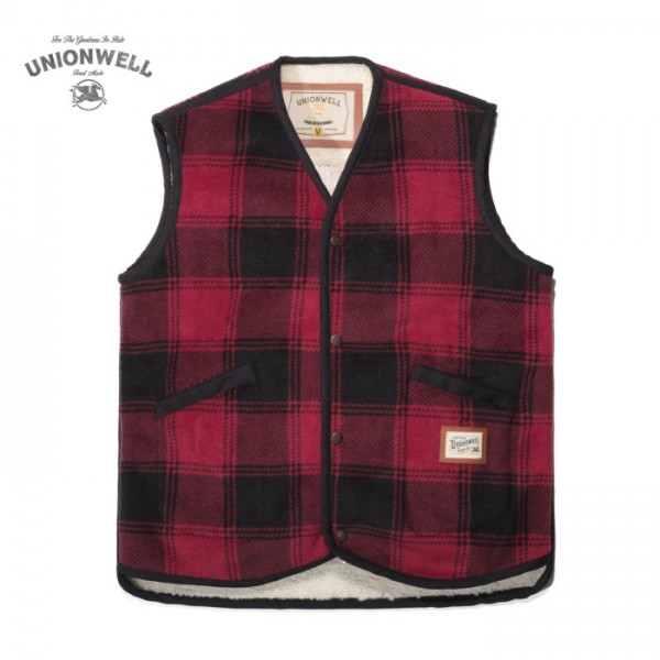 Unionwell Vest Logan Sherpa Red