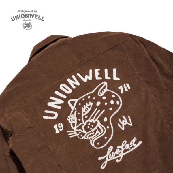 Unionwell Work Jacket Corduroy Scott Brown