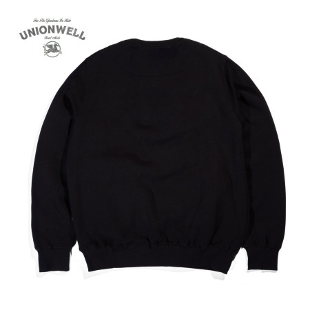 Unionwell Sweater Crewneck Basic Jump Font Black