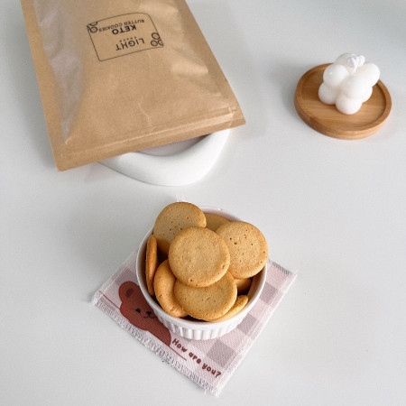 Keto Butter Cookies Low Calorie | Snack Diet | Camilan Rendah Kalori