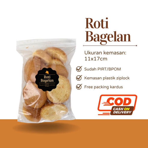 Aneka Snack Serba 5.000 Part 2 / Cemilan Camilan 5 Ribu Bebas Pilih - Roti Bagelan