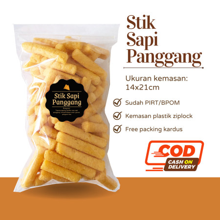 Aneka Snack Serba 5.000 Part 2 / Cemilan Camilan 5 Ribu Bebas Pilih - Stik Sapi Pgg