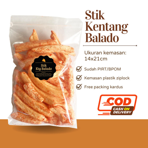Aneka Snack Serba 5.000 Part 2 / Cemilan Camilan 5 Ribu Bebas Pilih - Stik Ktg Balado