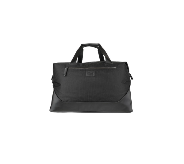 Tas Golf Boston Duffle Bag Leather Canvas