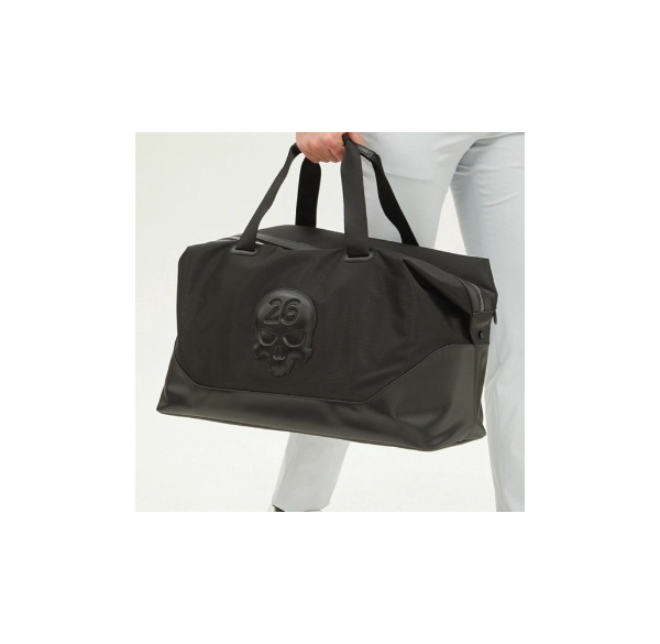 Tas Golf Boston Duffle Bag Leather Canvas