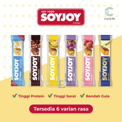 SOYJOY SNACK CEMILAN GLUTEN FREE | CAMILAN INSTAN DIET SEHAT SUPERFOOD - Cranberries