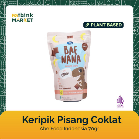 Keripik Pisang Baenana Chips Camilan Anak - Abe Food Indonesia 70 g