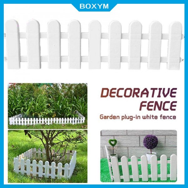 Pagar Plastik / Pagar Taman Putih