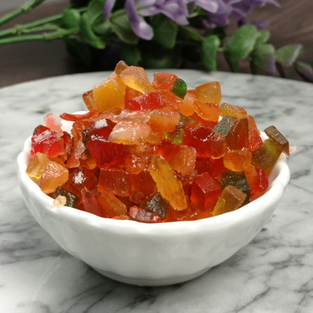 Dried Fruit Mixed Cubes 500gr Potongan Buah Kering mix fruit cake