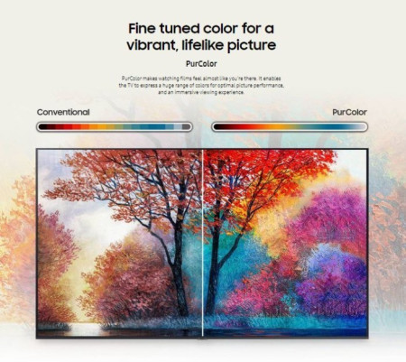 TV SAMSUNG 50AU7002 SMART TV CRYSTAL UHD 4K 50INCH LED TV W/ PURCOLOUR