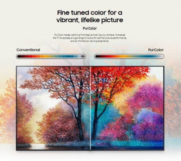 TV SAMSUNG 50AU7002 SMART TV CRYSTAL UHD 4K 50INCH LED TV W/ PURCOLOUR