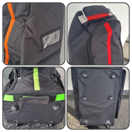 Golf Travel Bag Cover Roda Full Padding Tebal