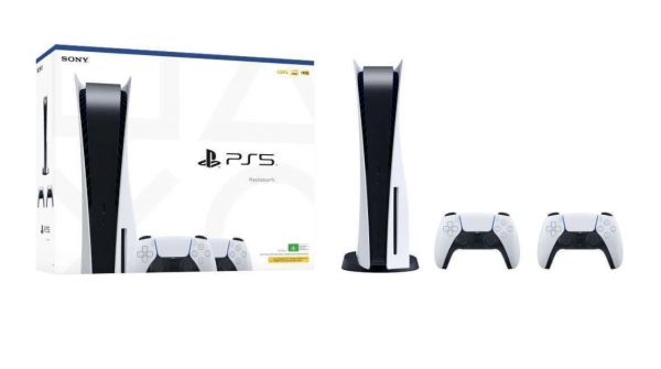 Sony PlayStation 5 PS5 Console Disc Edition Two Dualsense Bundle