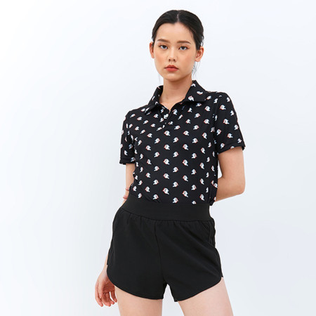 SPOOKY NIGHT WOMEN GOLF POLO SHIRT GFF062