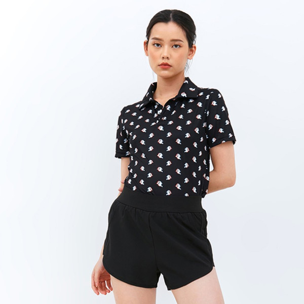 SPOOKY NIGHT WOMEN GOLF POLO SHIRT GFF062