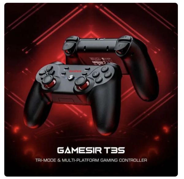 GAMESIR T3S - Multi-Platform Gamepad Controller - Dual Mode Connection