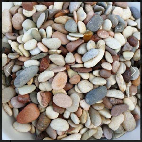 Batu panca warna warni hiasan taman 1 kg