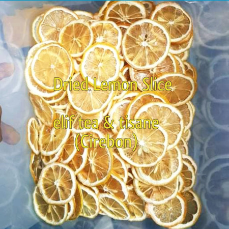 DRIED LEMON SLICE / BUAH LEMON IRIS KERING 50 GRAM - 25 gram