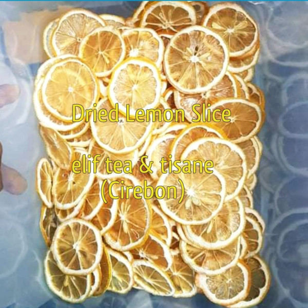 DRIED LEMON SLICE / BUAH LEMON IRIS KERING 50 GRAM - 25 gram