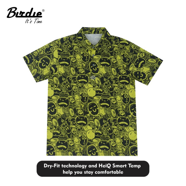 Polo Shirt Golf Polyester Dry Fit CoolMax Birdie FS76