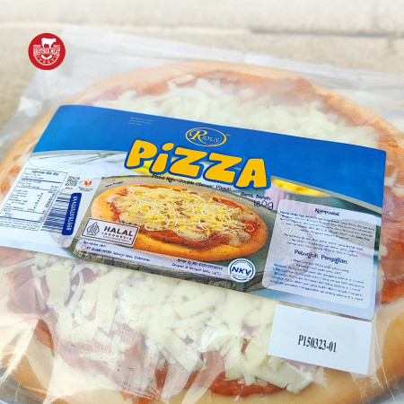 BERNARDI Rious Pizza Double Cheese 180gr, Pizza Keju Halal