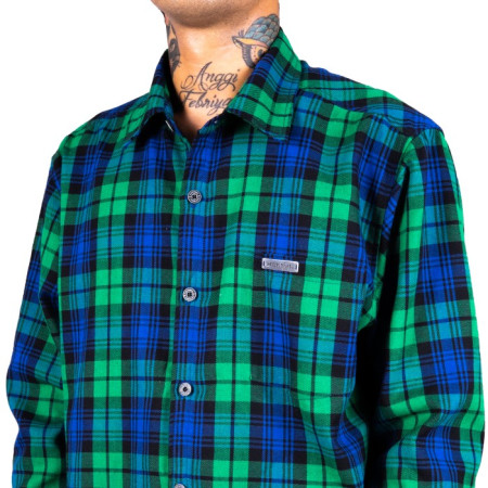 ELECTROHELL KEMEJA LENGAN PANJANG | MSF RODEY GRN