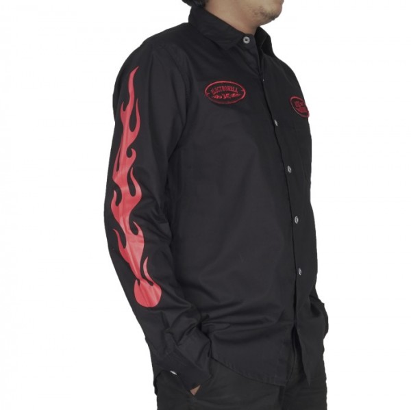 ELECTROHELL KEMEJA LENGAN PANJANG | MSML NOSTE BK