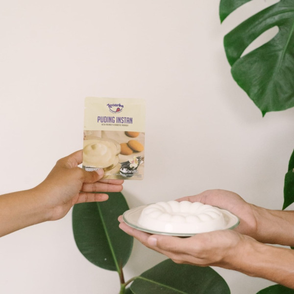 Puding Instan Keto Food Indonesia Sugar Free - Kelapa