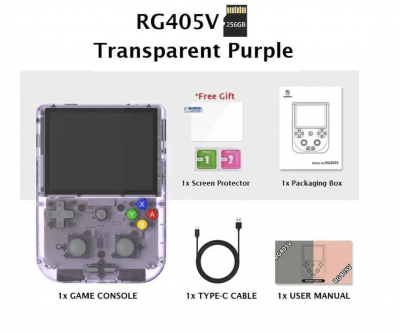 ANBERNIC RG405V 256GB - Dual Mode Emulator Retro Game Handheld Console
