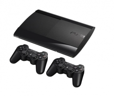 SONY PS3 Superslim Game Console - Black [250 GB/ Full Game]