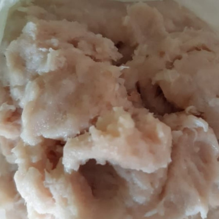 Ikan tenggiri giling manual 1 kg untuk pempek, olahan makanan