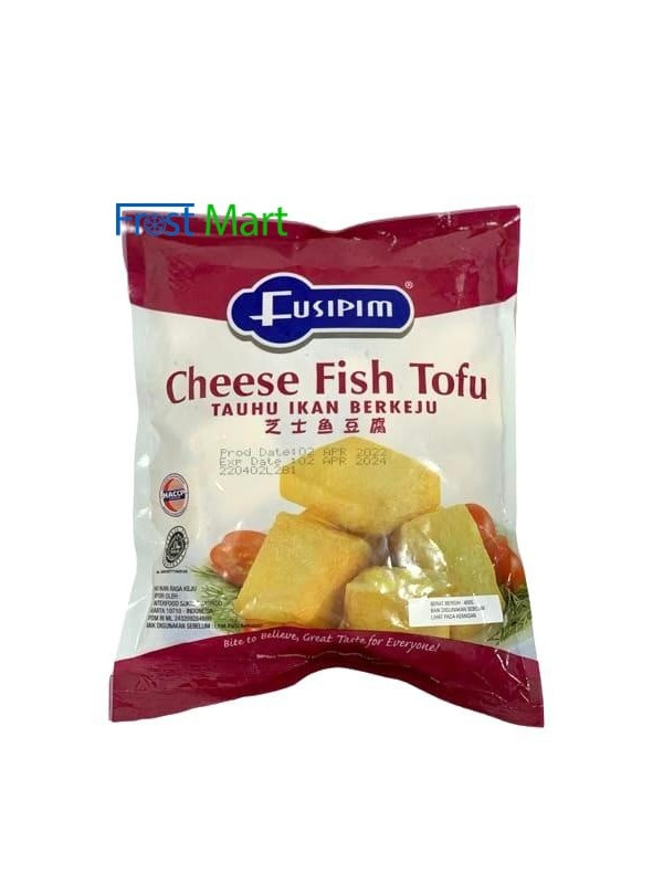 Fusipim Cheese Fish Tofu / Tahu Ikan isi Keju 400 Gr