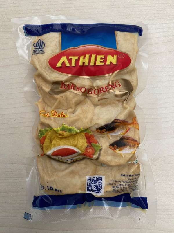 ATHIEN Bakso Goreng Ikan Asli Belitung 220 gram