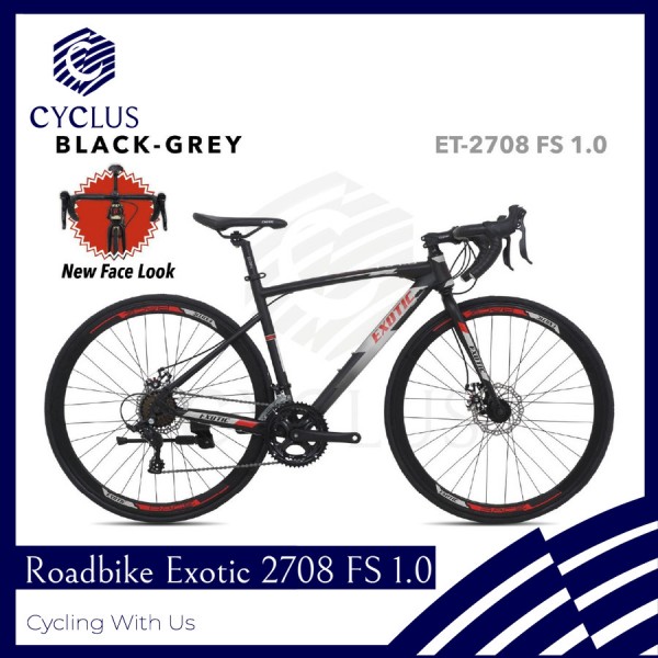 Sepeda Balap Roadbike Exotic 2708 - Cream