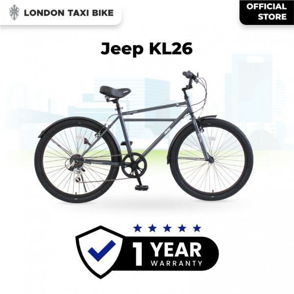 Sepeda Dewasa Jeep KL 26 - Charcoal