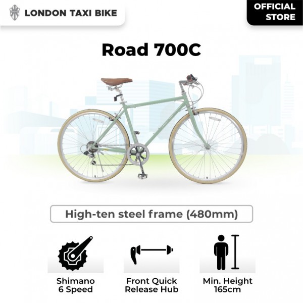 Sepeda London Taxi Road Bike 700C - Jade