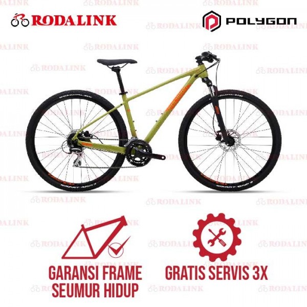 Polygon Sepeda Perkotaan Hybrid Heist X2 - M