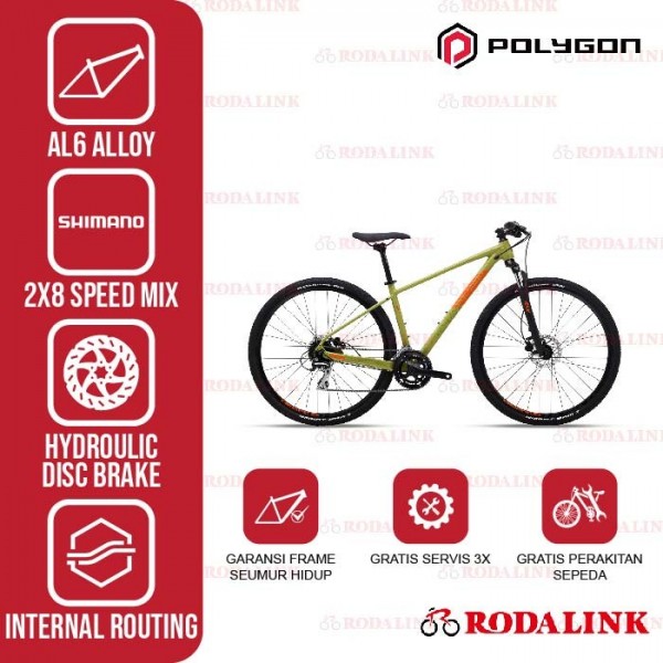 Polygon Sepeda Perkotaan Hybrid Heist X2 - M