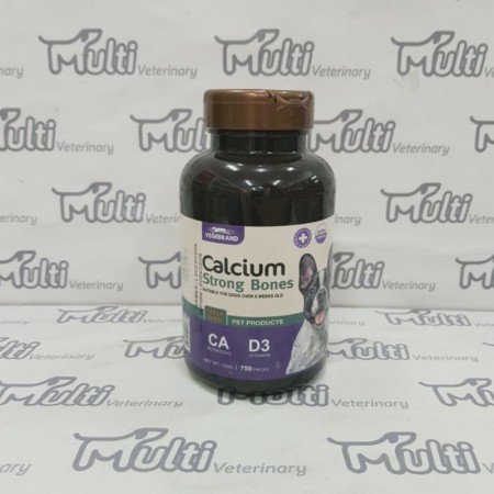 CALCIUM STRONG BONES 150gr KALSIUM VITAMIN D3 DOG VITAMIN ANJING 750pcs