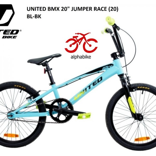 Sepeda BMX United 20 Jumper Race - Blue Black