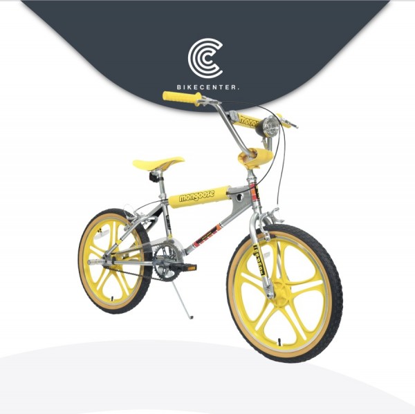 MONGOOSE - SEPEDA BMX 20 B NETFLIX STRANGER THINGS MAX CKD SILVER YEL
