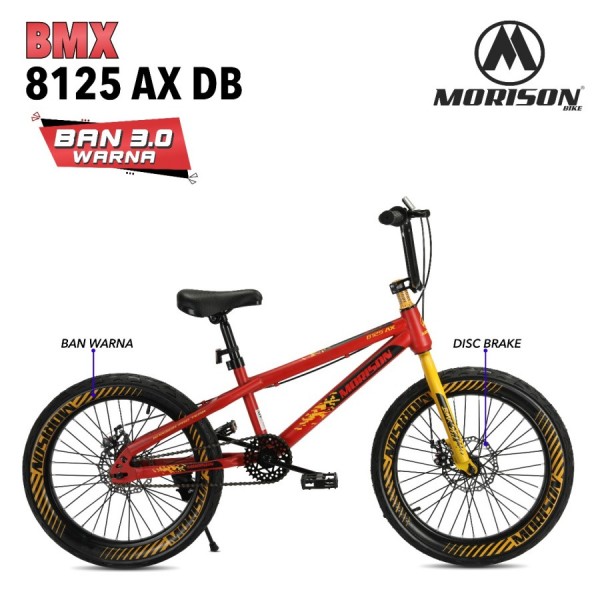 sepeda bmx 20 inch morison 3.0 rem cakram