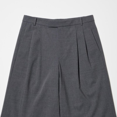 Uniqlo Celana Lebar Lurus Lipit