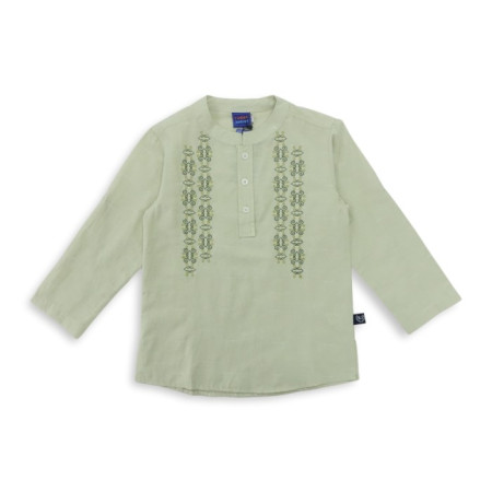 Set - Kemeja Koko Anak Laki - Rodeo Junior Boy Cream - Int:S