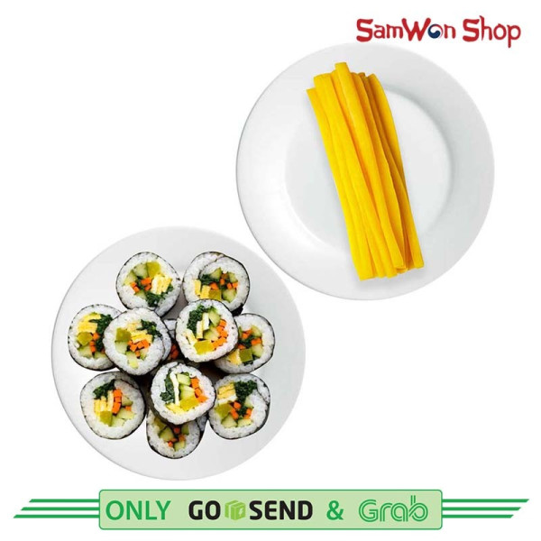 TAKWANG ACAR LOBAK KUNING DANMUJI KOREA HALAL 300 GRAM - PANJANG