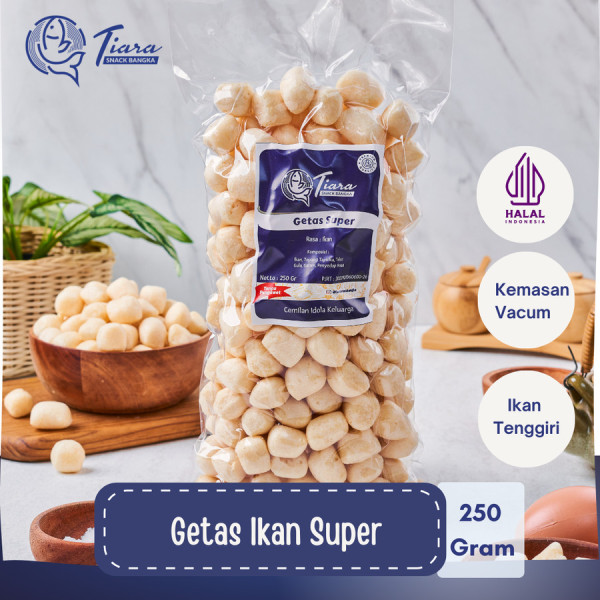 Krupuk Getas Super Ikan Tenggiri Khas Bangka by Tiara Snack Bangka
