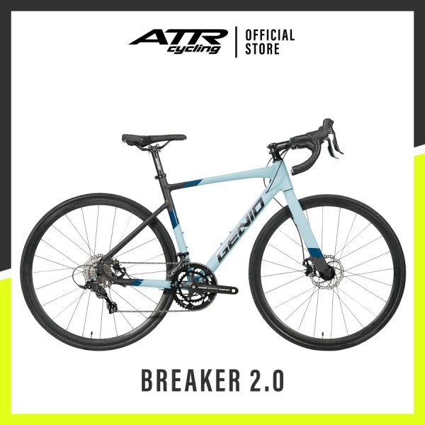 Sepeda Roadbike 700C-18S GENIO BREAKER 2.0(M)(20.1)BLBK