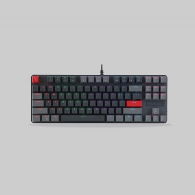 Rexus Keyboard Gaming Heroic KX4 Mechanical TKL RGB Led RX-KX4 - Black, Blue SW