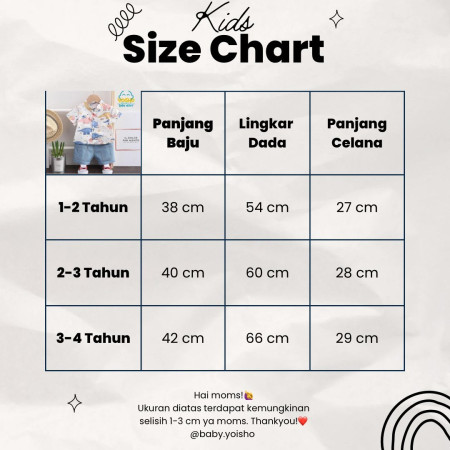Setelan Kemeja Dino Celana Pendek Anak Bayi Laki Laki Usia 1-4 Tahun - 1-2 Tahun