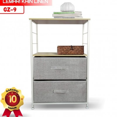 Sekarang Irit Lemari 3 Tingkat Serbaguna Dan Estetik Gz 9 - GZ-9-GREY